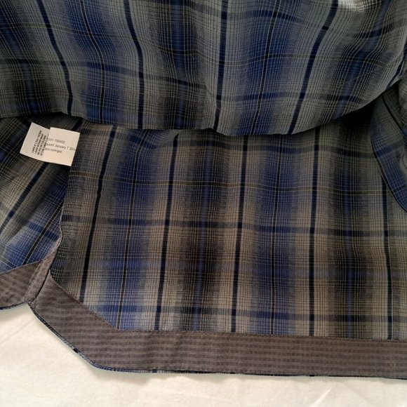 ROYAL ROBBINS SHIRT Sz MEDIUM modal SUBLIME & SOFT PLAID GORPCORE COTTAGECORE - Picture 7 of 11